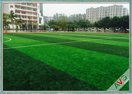 CHINA Monofilament PE Voetbal Kunstmatig Gras Anti - UVvoetbal Synthetisch Gras leverancier